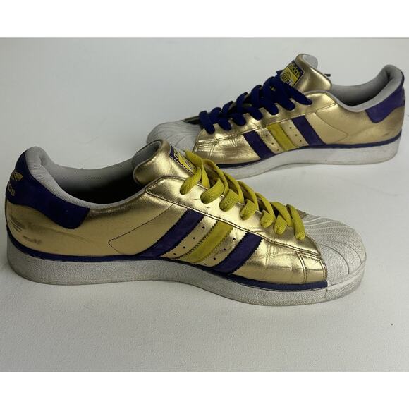 Adidas Los Angeles Lakers Superstar II PT Champs 15th NBA Title Size 13 main image 9
